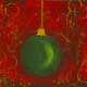 Christmas Ornament Red Brown Series